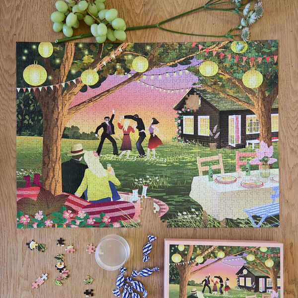 Garden Party Puzzle 1000 pieces, ViSSEVASSE