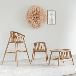 Smilla Toddler Chair, oak, OAKLINGS