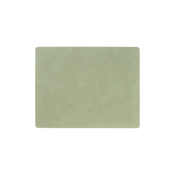 Nupo table mat Square L, olive green, LIND DNA