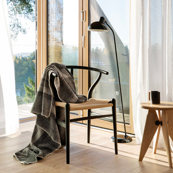 FRI Throw, gray day, R&oslash;ros Tweed