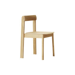 Blueprint Chair, white oak, Form & Refine