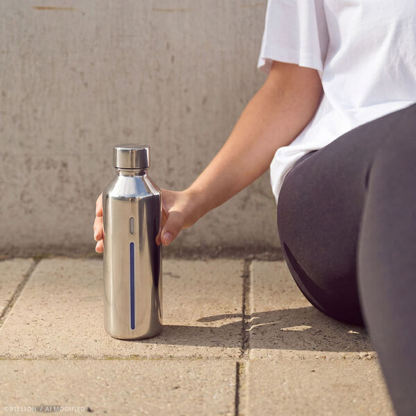 Brus Carbonating Bottle | 0,8 L | Steel, Stelton