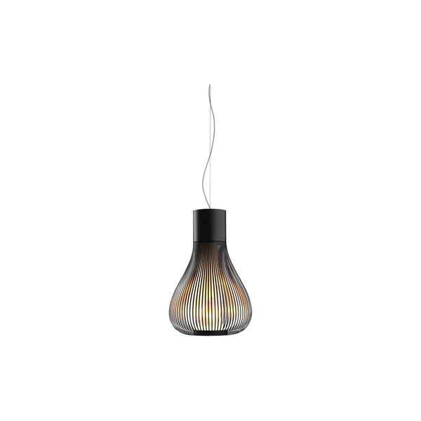 Chasen Pendant, black, Flos