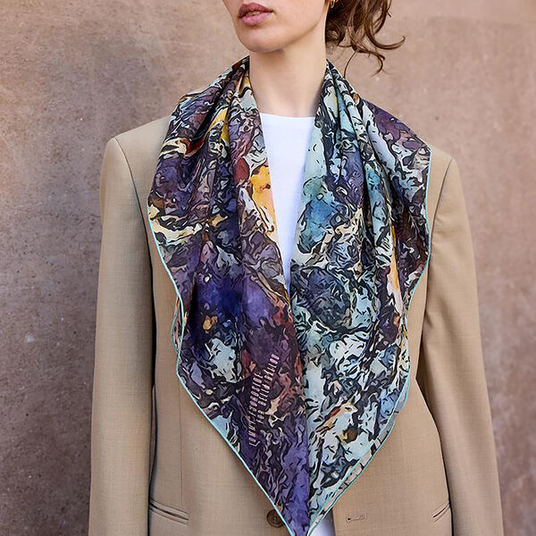 LIME&nbsp;STONE&nbsp;Scarf, purple, Bella Ballou