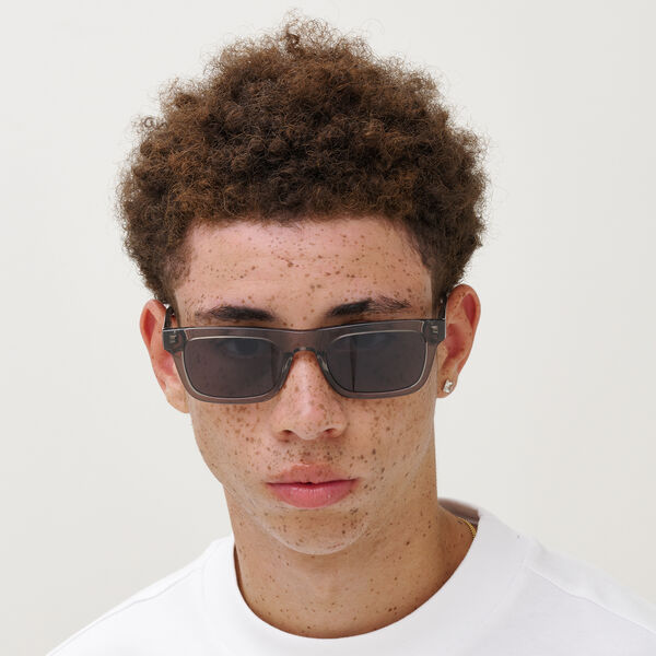 NEW DYLAN sun glasses, crystal grey, MESSYWEEKEND