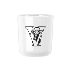 Moomin ABC Cup V, moomin white, RIG-TIG