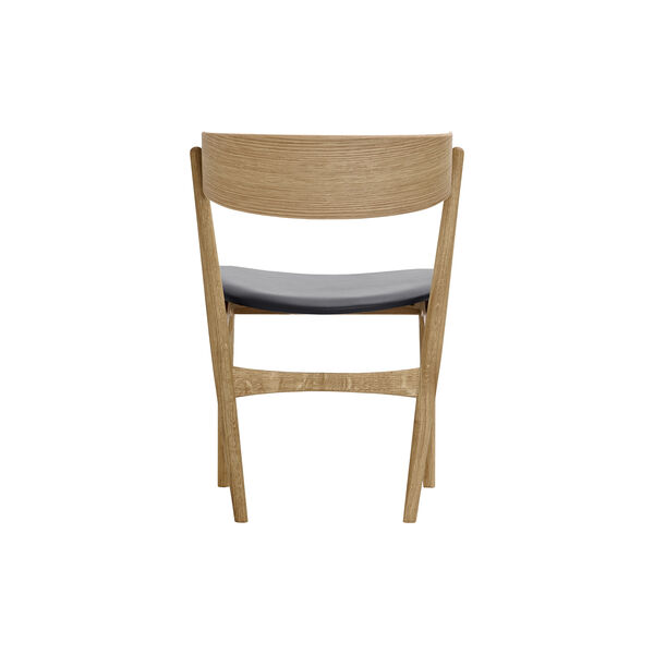 Sibast No 7 Dining Chair, oiled oak/black, Sibast Furniture