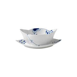 Blue Fluted Mega Sauce Bowl, Royal Copenhagen