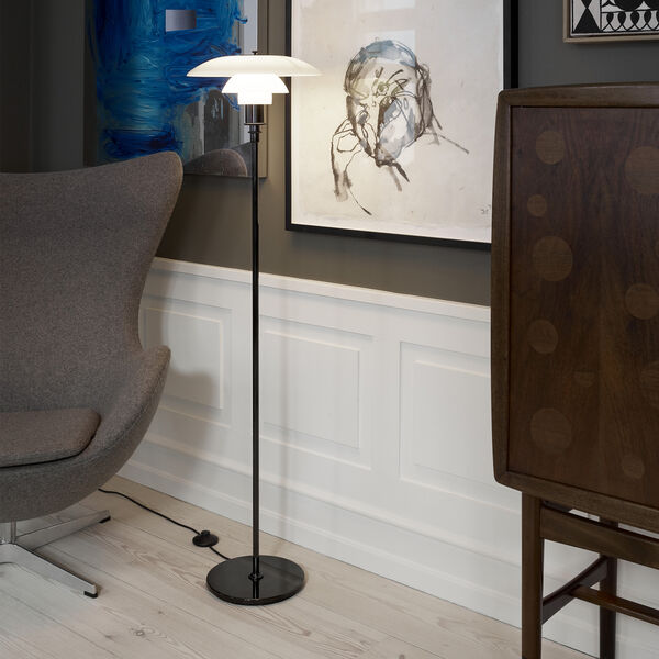 PH 3½-2½ Floor Lamp, black PH 3½-2½ Floor Lamp, black, Louis Poulsen