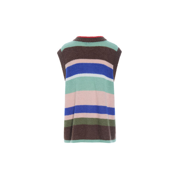Tallulah Knit Vest, brown, HUNK&Oslash;N