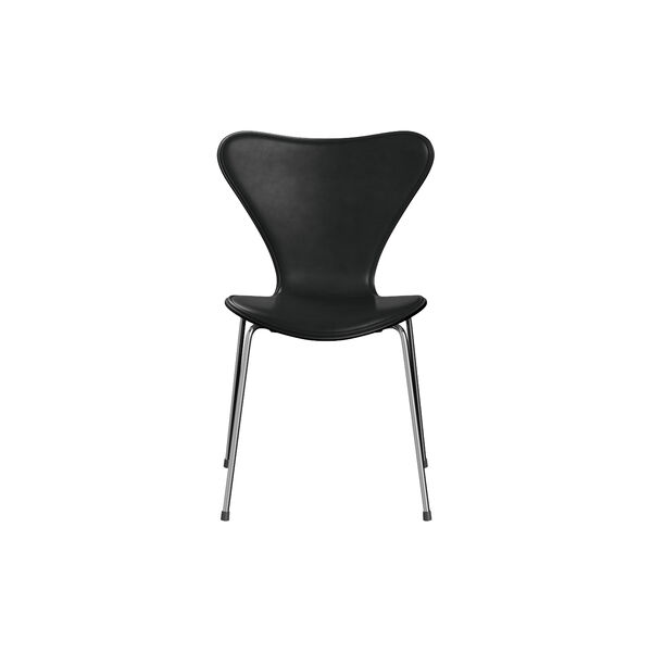 Series 7&trade; 3107 Front Upholstered Chair, Grace Black, Fritz Hansen
