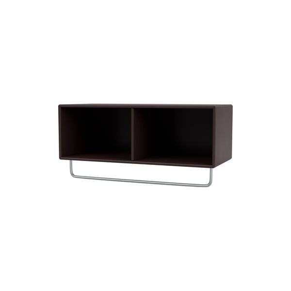 COAT Shelf with Clothes Rack, 160 balsamic, Montana Furniture