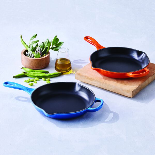 Signature cast iron round skillet &Oslash; 23 cm, volcanic, Le Creuset