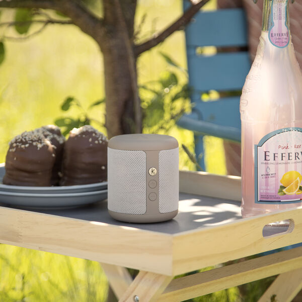 Karl Bluetooth speaker, ivory sand, Kreafunk