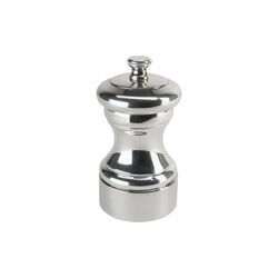 Mignonette Salt Mill 10 cm, silver, Peugeot