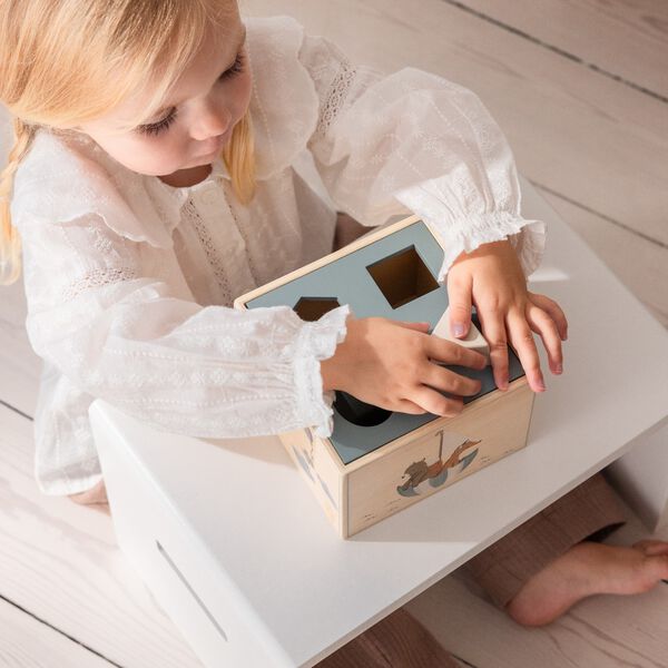 World of Sebra Stacking Blocks, beige World of Sebra Stacking Blocks, beige, Sebra