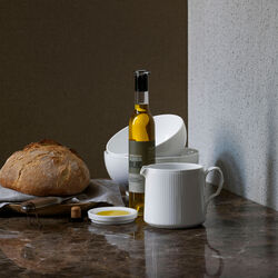 White Fluted Jug 70 cl, Royal Copenhagen