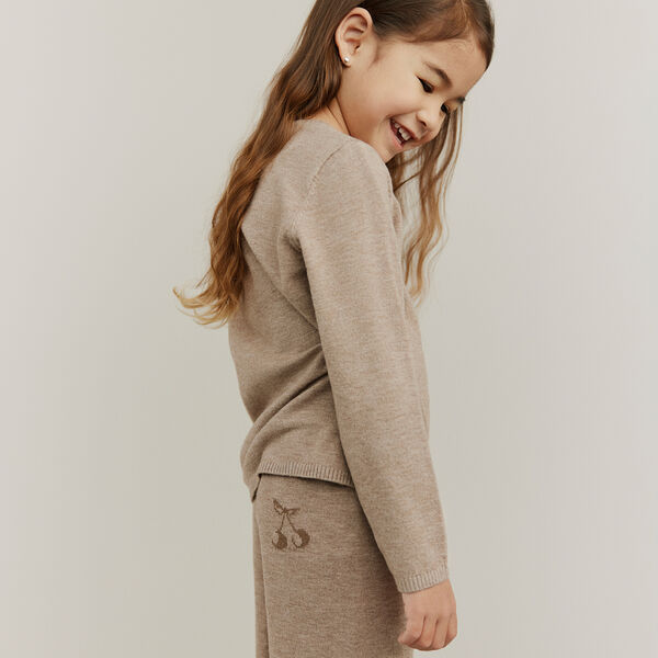 LovaSK Trousers, brown melange LovaSK Trousers, brown melange, Sofie Schnoor
