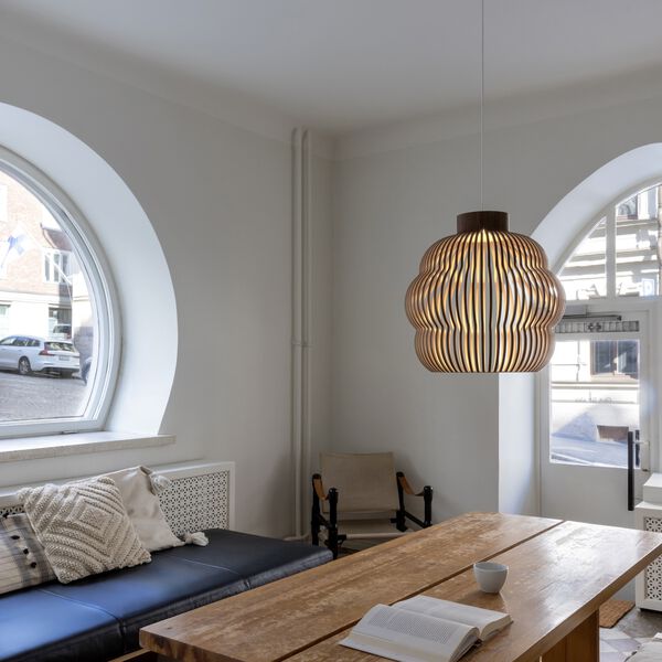Kumulo 5200 Pendant, walnut, Secto Design