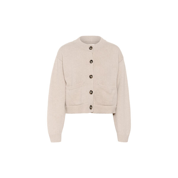 MarilouPW Cardigan, french oak melange, Part Two