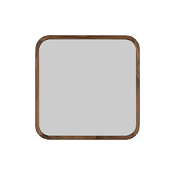 Silhouette Mirror 70x70 cm, oiled walnut, Fredericia Furniture