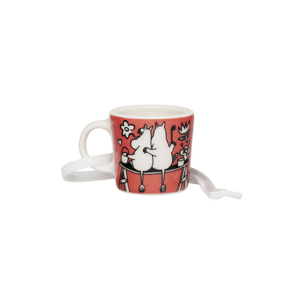 Moomin mini mug Love, red, Moomin Arabia