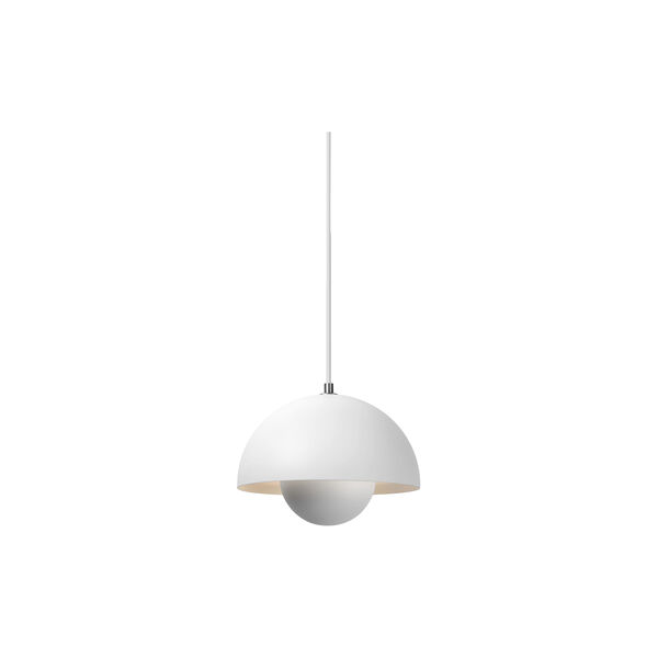 Flowerpot VP1 Pendant, matt white, &Tradition