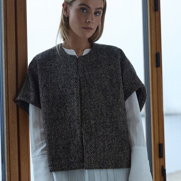 Berina cape, terracotta Berina cape, terracotta, Heartmade