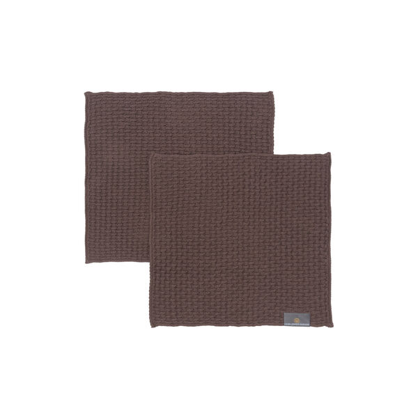 NORS Dishcloth, walnut, Georg Jensen Damask