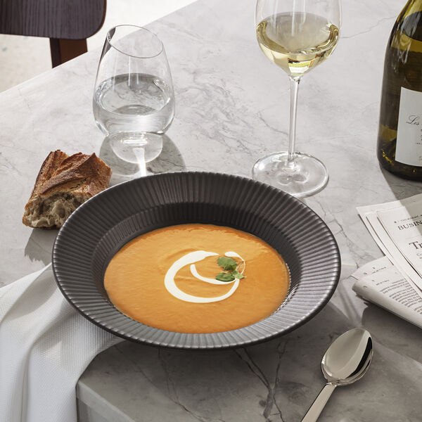 Legio Nova Deep plate 25 cm, black, Eva Trio