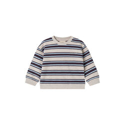 Tammas B Sweatshirt, college stripe, MarMar Copenhagen