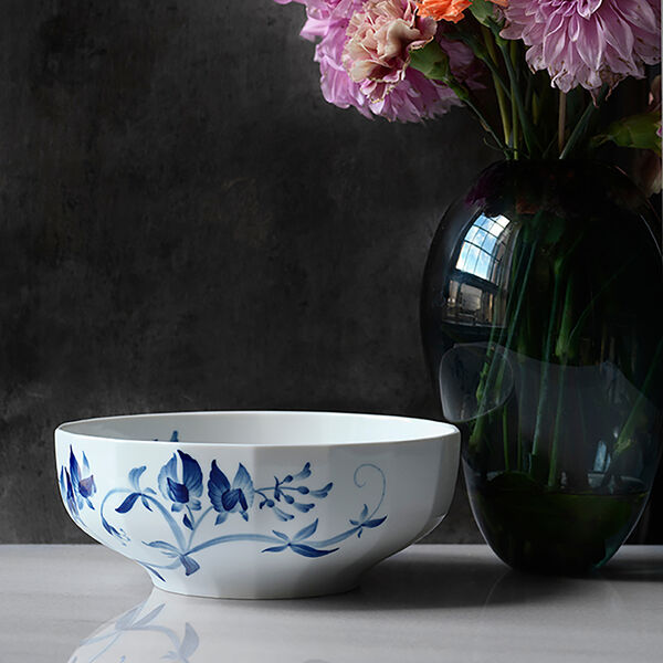 Blomst Bowl, sweet pea, Royal Copenhagen