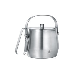 Ice Bucket, matte steel, Bredemeijer
