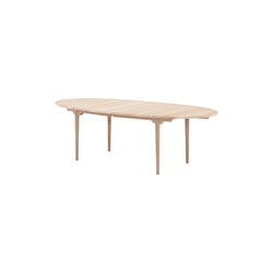 CH339 Dining Table, white oiled oak, Carl Hansen & Søn