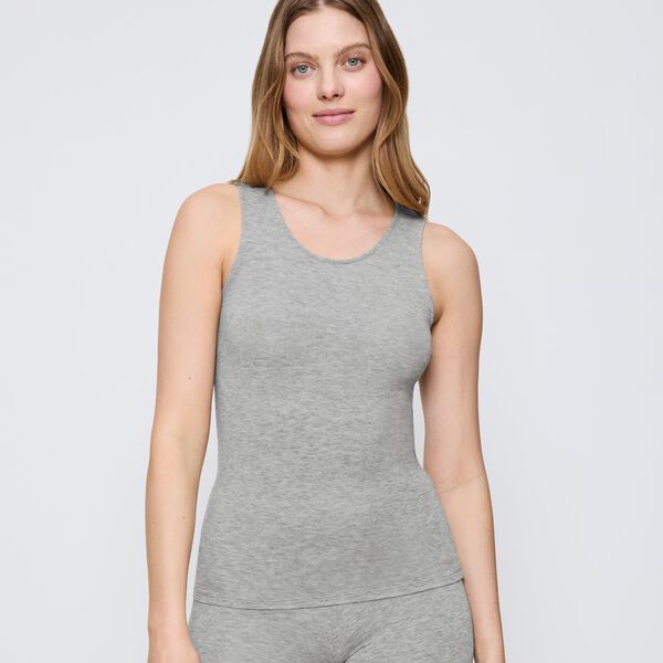 Beauty Layers NSL Top Wool, medium grey melange Beauty Layers NSL Top Wool, medium grey melange, Triumph