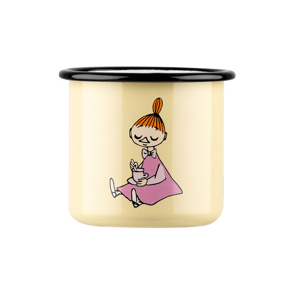 Mymble Enamel Mug, yellow, Muurla