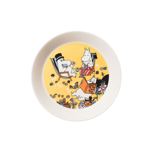 Moomin Plate &Oslash; 19 cm Family Time, Moomin Arabia