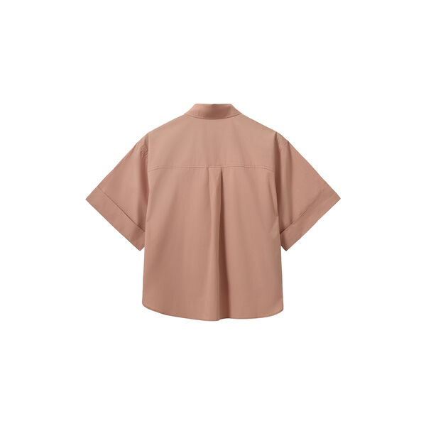 LEANASW SHORT SLEEVE SHIRT, caf&eacute; cr&egrave;me, Sofie Schnoor