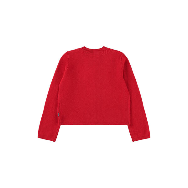 Giovanna Cardigan, ruby red, Molo
