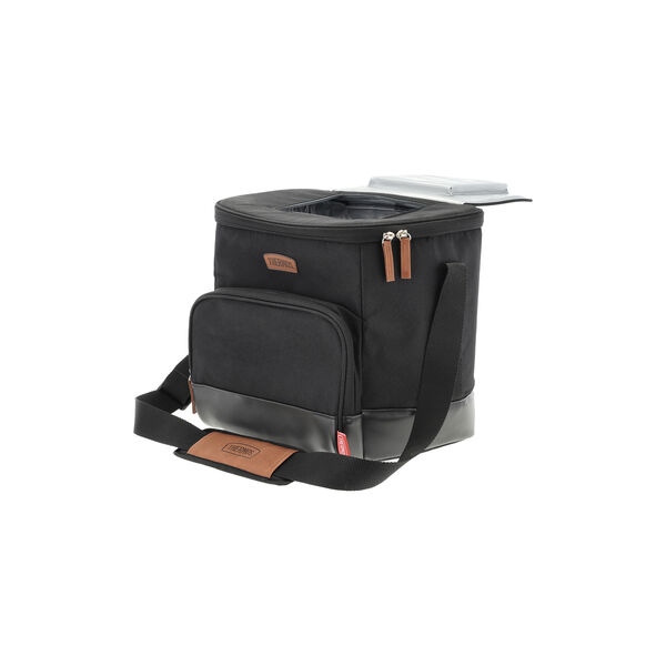 Premium Camo Cooler bag, black, Thermos