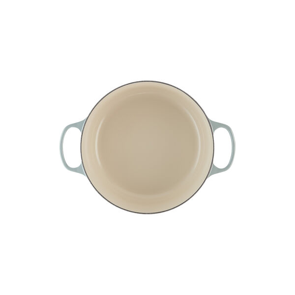 Signature round cast iron pot &Oslash; 28 cm, sea salt, Le Creuset