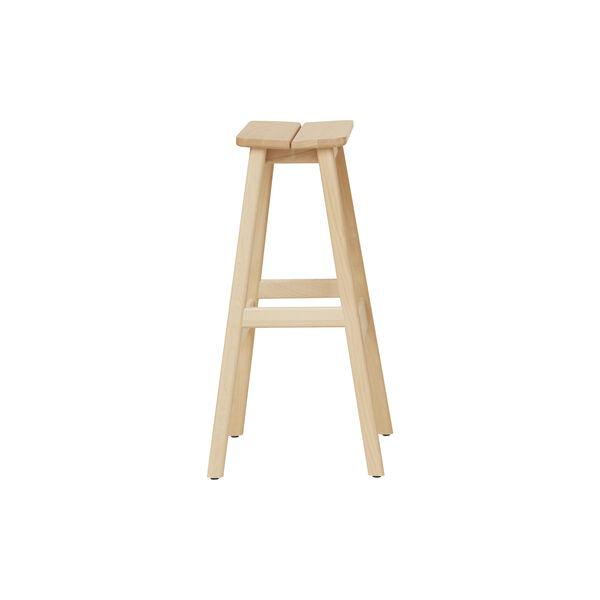 Angle Standard Bar Stool, beech Angle Standard Bar Stool, beech, Form & Refine