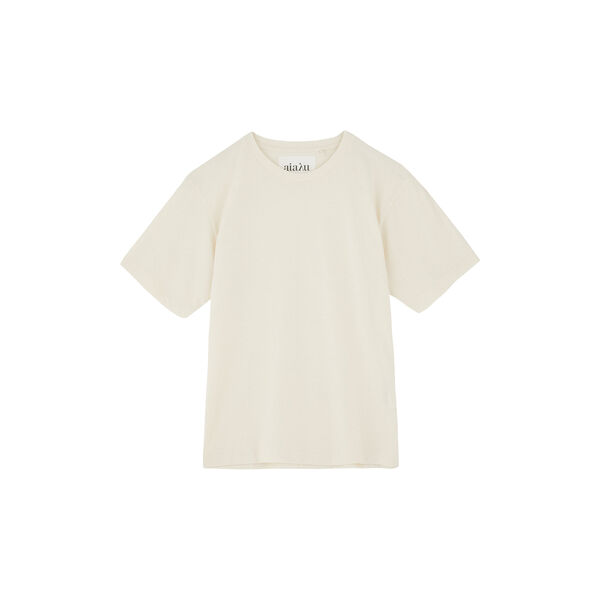 Classic Circular Tee, pure ecru Classic Circular Tee, pure ecru, Aiayu