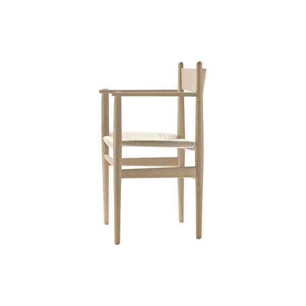 CH37 Dining Chair, soap treated oak/natural, Carl Hansen & S&oslash;n