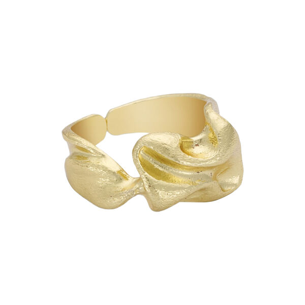 Charlie ring, gold plated, Pure by Nat