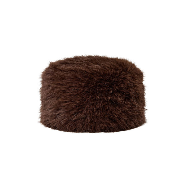 DORASW FAUX FUR HAT, brown, Sofie Schnoor