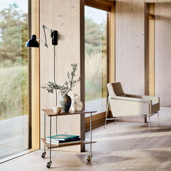 AJ Trolley™, walnut AJ Trolley™, walnut, Fritz Hansen