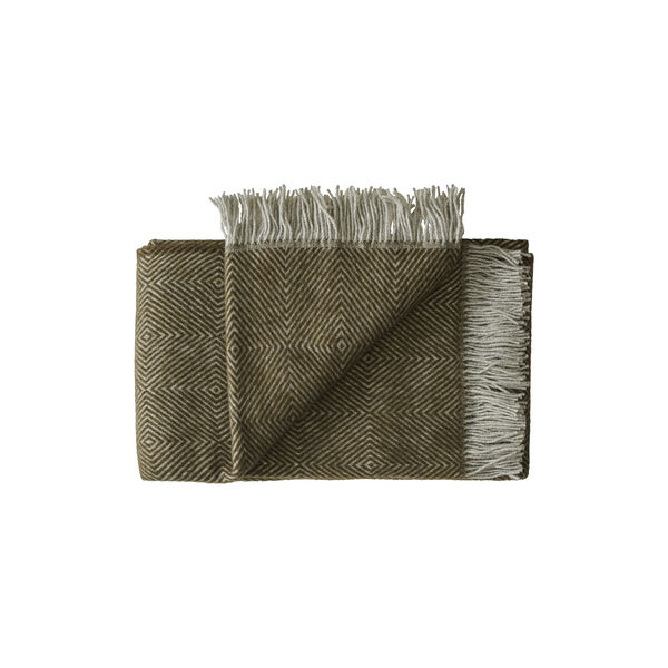 Livø Throw, 02109 seaweed Livø Throw, 02109 seaweed, Silkeborg Uldspinderi