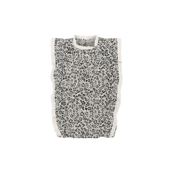 TheanaPW Top, black mini flower TheanaPW Top, black mini flower, Part Two