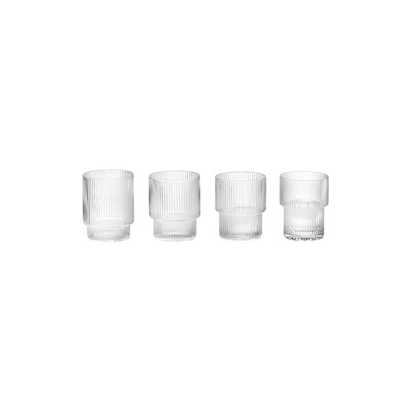 Ripple Glasses 4 pcs Ripple Glasses 4 pcs, ferm LIVING